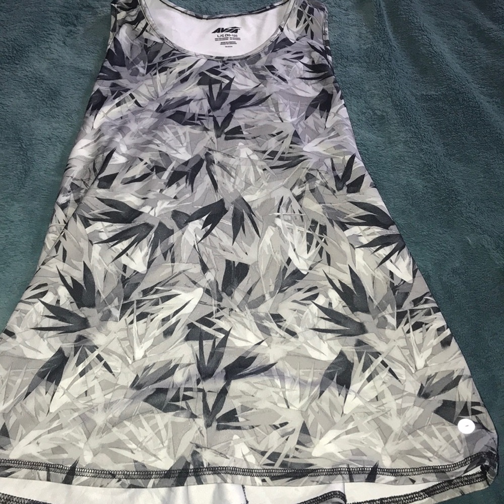 Avia 10-12 girls sports tank top